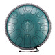 Huashu Drum Ethereal 15 Tono 14 pulgadas Estilo de acero de carbono C Ajuste D Ajuste de Ruyin Style Lengua de acero Druming Instrumento para principiantes Instrumento Olvidarse de la palabra Ruyin de acero de carbono D Ajuste 15 Tono 14 Ink Negro + Conjunto completo de accesorios