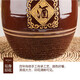 Ceramic wine jar wine jar thickened with sealing ring wine storage earthenware jar water capacity is about 20Jin Jin is equal to 0.5kg + sealing lid