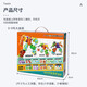 Jiuqiqi Spielzeug Kinder digitaler Deformation Spielzeug King Kong Fusion Roboter Early Education Cognitive Dinosaur-Versammlung Spielzeug Jungen und Mädchen 0-9 Zahlen plus Symbole können integriert werden 3 Formen 8188