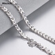 Miss JuJu PT950 platinum necklace men's platinum herringbone chain domineering boss keel snake bone chain thick and wide chain can be customized, weight 40.07g, length 64cm, thickness about 4.5mm