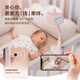 Fluoritkamera Mutter und Babypflege BM1 BATTION BATTERING BATTERAL Ladungsmodell können Videoaufzeichnung Gimbal Wireless WiFi Smart Home Camera Mobiltelefon Remote-Cry-Erkennungsstandard + 16G Hochgeschwindigkeitskarte [Auftrag Upgrade 32G]