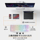 Forward (EWEADN) Z108 Cherry Cherry Mechanical Keyboard 108 Key Wireless Bluetooth Three-Mode Laptop Office Game E-Sports Blue Axis Peripheral Customized Hot-plugable White