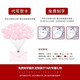 Muluofei (MULUOFEI) flower necklace girl birthday gift for women rose gold pendant for Chinese Valentine's Day gift for girlfriend wife flower flying butterfly (Seven Cang straight hair + gift box)