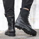 Congren nouvelles bottes de combat ultra-légères pour hommes été respirantes antidérapantes imperméables absorbant les chocs bottes d'entraînement montantes bottes tactiques d'extérieur escalade embout en acier semelle en acier style 44