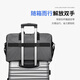 POLO travel bag men's travel bag luggage bag handbag large capacity commuter storage bag sports fitness bag business trip bag coconut gray