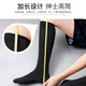Calcetines langsha tube largo calcetines para hombres calcetines de becerro de invierno calcetines de algodón de algodón de tubo alto de algodón de algodón puro y otoño