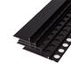 FACEMINI FN-684 Ligne de plinthe de panneau mural 5cm sans gifle en alliage en aluminium incorporé 9 mm plinthes invisible 7429 Black mat 2,5 mètres