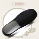 Lekali cloth shoes, layered old Beijing cloth shoes, men's soft sole traditional cloth shoes, breathable men's dad's shoes, casual laminated cloth shoes, men [black size 40]