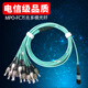 润丹福 MPO转FC SC ST多模万兆光纤跳线mtp-fc光纤跳线40G qsfp大数据中心光模块 12芯OM4 2m