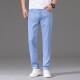 Prato Lee Jeans de tenis para los pantalones rectos sueltos delgados de verano para hombres para pantalones delgados casuales de hombres para hombres para la elasticidad de los hombres 9767 Light Blue 31