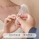 珍尚银【中国黄金授权】莫桑石钻戒女求婚戒指生日礼物送女朋友老婆纪念 【D级莫桑石】一克拉戒指