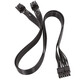 
Dust-suited Seasonic PSU P-860 P-1000 X-1050 Power Supply 12Pin to Dual 8pin Graphics Cable 12Pin to Dual 8pin Graphics Cable 60CM