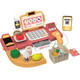 Xinge Kinderhaus spielen Toys Kitchen Sprachregister Set Supermarkt Einkaufssimulation Multifunktion Kassierer Szenario Simulation mit intelligenter Anerkennung Geburtstagsgeschenke für Jungen und Mädchen im Alter von 3 bis 6