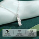 MZMZ Bamboo Leaf Platinum Necklace for Women pt950 Platinum Clavicle Chain Bamboo Leaf Pendant Birthday Gift for Girlfriend Luxurious Platinum Model-Bamboo Necklace
