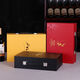 Boîte cadeau Vision Red Wine Boîte vide Boîte à vin à double support Boîte cadeau à vin rouge SN1694 Carton importé de bouteille d'origine simple sans ouvre