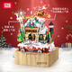 Lizhi (Loz) building blocks men's and women's toys Children's Day assembled model Christmas gift for boyfriend and girlfriend 1238 music box