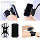 Tairig driver-driven takeout express detachable swivel wrist strap arm strap bicycle holder running mobile phone navigation holder black-detachable wrist style