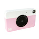 KODAKPRINTOMATIC instant camera, pink and white, instant shooting (shoot and print, ink-free printing, simple contrasting colors) gift box