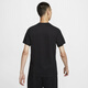 Nike Nike Tennis Uniform kurzärmeliges T-Shirt New Herren Runde Neck Sport T-Shirt Kulturelle Hemd bequem atmungsaktive Sportswear HF6218-010 [schwarz] s