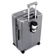 DULA high-looking multifunctional suitcase with cup holder for men and women trolley suitcase password box starry sky gray 24 inches