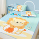 Beyond Kids Home Textile Cool Mat Single Summer Summer Cool Mat Three-Piece Set Student Dormitory Ice Silk Cool Mat Summer Children's Ice Silk Mat Air Conditioning Mat Cute Lion 150cm (Three-Piece Set)