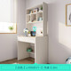 Lin's Home Study Table Kinderschreiber Schreibstuhl Set Home Grundschule Schüler, die Hausaufgaben LH068 [Weiß] C Desk 0,8 Meter