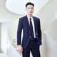 Lido Yichen Veste de costume à trois couleurs à manches longues Top Spring and Automne Activités professionnelles 695-2 Suit des femmes gris + Pantalon féminin 3xl