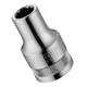 Sata-Hülseköpfe 12,5mm Serie 12 Eckhülle 10mm13601-13620 8mm-32mm 12mm13603 Chrom Vanadium Stahl