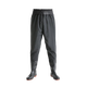 Hongshiyu waist-length waders, waterproof fish pants, rain pants, lower body men's waders, reservoir fishing clothes, fishing clothes, black knitted 75 silk/thickened upgrade, one size fits all (42)
