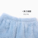 Yu Zhaolin YUZHAOLIN children's warm home clothes children's winter velvet pajamas for boys and girls long-sleeved coral velvet pullover long-sleeved pajamas that can be worn outside cute sleeping sheep light blue 90
