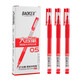 Baoke PC5008 Ju Nong Schreiben neutraler Stift rot 0,5 mm Büro lernen neutraler Stiftstift 10 Stück/Box
