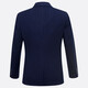 Yhv double-breasted suit men's slim-fit youth blue striped business formal casual suit 7674174 double-breasted 2XL (180)