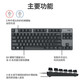罗技（Logitech）K835二手键盘835机械键盘 有线键盘 游戏办公键盘 商务家用电竞 84键 【99新】K835 黑色 红轴 官方标配 99成新