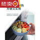 The bowl that cannot be broken is anti-falling dish set for household rotten small single anti-falling cute bowls, chopsticks and tableware rice 22 pieces a four small bowls four large bowls + four large plates four