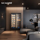 Xinchao (SICAO) red wine cabinet with constant temperature and humidity for home high-end custom villa commercial reception bar KTV storage beverage liquor wine home cellar display cabinet 900 GC900C wine cabinet + cigar cabinet 500L