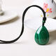 Light and cute natural malachite water droplets. Malachite green universal jade pendant. Malachite genuine. Natural raw stone malachite water droplets. Malachite green jade pendant.