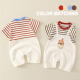 
Disney brand children's clothing baby short-sleeved clothes summer thin baby boy summer onesie newborn full moon crawling suit 6210 white 66cm