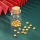 Chinese jewelry birthday and New Year gift for girlfriend gold gold bean pure gold small gold bean gold one gold bean about 1g