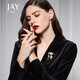 Jay Ginkgo Leaf Brooch Women's Suit Corsage Accessories Birthday Gift for Elder Mothers and Mother-in-law