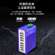 BOYANG BY-GG016 industrial Ethernet switch Gigabit network 16 electrical port unmanaged DIN rail type with power adapter