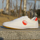 Qingdao Double Star Bate Men's and Women's Yin Yang Fish Tai Chi Shoes Classic Martial Arts Shoes Tendon Sole Sports Martial Arts Shoes Tai Chi Shoes Kung Fu Shoes Canvas Shoes White Tai Chi 44*270