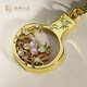China National Museum des China Porzellan Stream Schlüsselkette Nationaler Trend kreativer nationaler Stil Anhänger Vielseitige Dekoration Museum Student Kulturelle und kreative Geschenk Haiyanhe Qingliusha Schlüsselkette