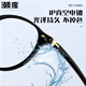Chaoku TR90 anti-blue light internet celebrity fashion non-face glasses frame 9902 bright black with 1.67 anti-blue light 0-1000 degrees