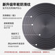 Kawashimaya kitchen gas stove heat conduction plate household heat conduction pad thawing plate protection pot anti-burn black heat conduction plate heat conduction plate (diameter 24CM)