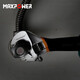Llave móvil de potencia máxima Mango de placa móvil multifunción Mango de plástico Anti-Slip Llave para el hogar Llave de apertura móvil 4 pulgadas (abertura 15 mm) M11303