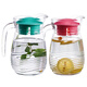 Luminarc L4075 coastline kettle 1L (mint green) lead-free heat-resistant glass cold kettle cold water cup tie kettle juice kettle large capacity tea kettle