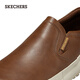 Skechers men's business shoes autumn formal casual shoes soft sole slip-on work shoes loafers 210905