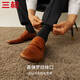 Three-gun business men's socks casual low-cut sports solid color simple socks men's socks 5 pairs
