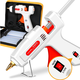 Otis hot melt glue gun glue stick household adjustable temperature electric glue gun children's creative DIY production toy repair artifact upgraded 50W glue gun + 10 glue sticks