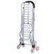 Jinguluo KCjj-12 folding shopping trolley, supermarket grocery cart, stair climbing trolley, portable trailer, shopping cart, 8-wheel stair climbing cart, can be customized